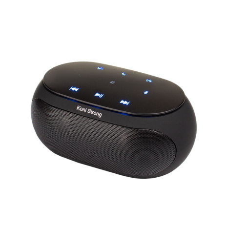 Акустика KONI STRONG KS200, BT3.0, EDR, AUX, TF, 9W, 2500mAh, 4-8h, black