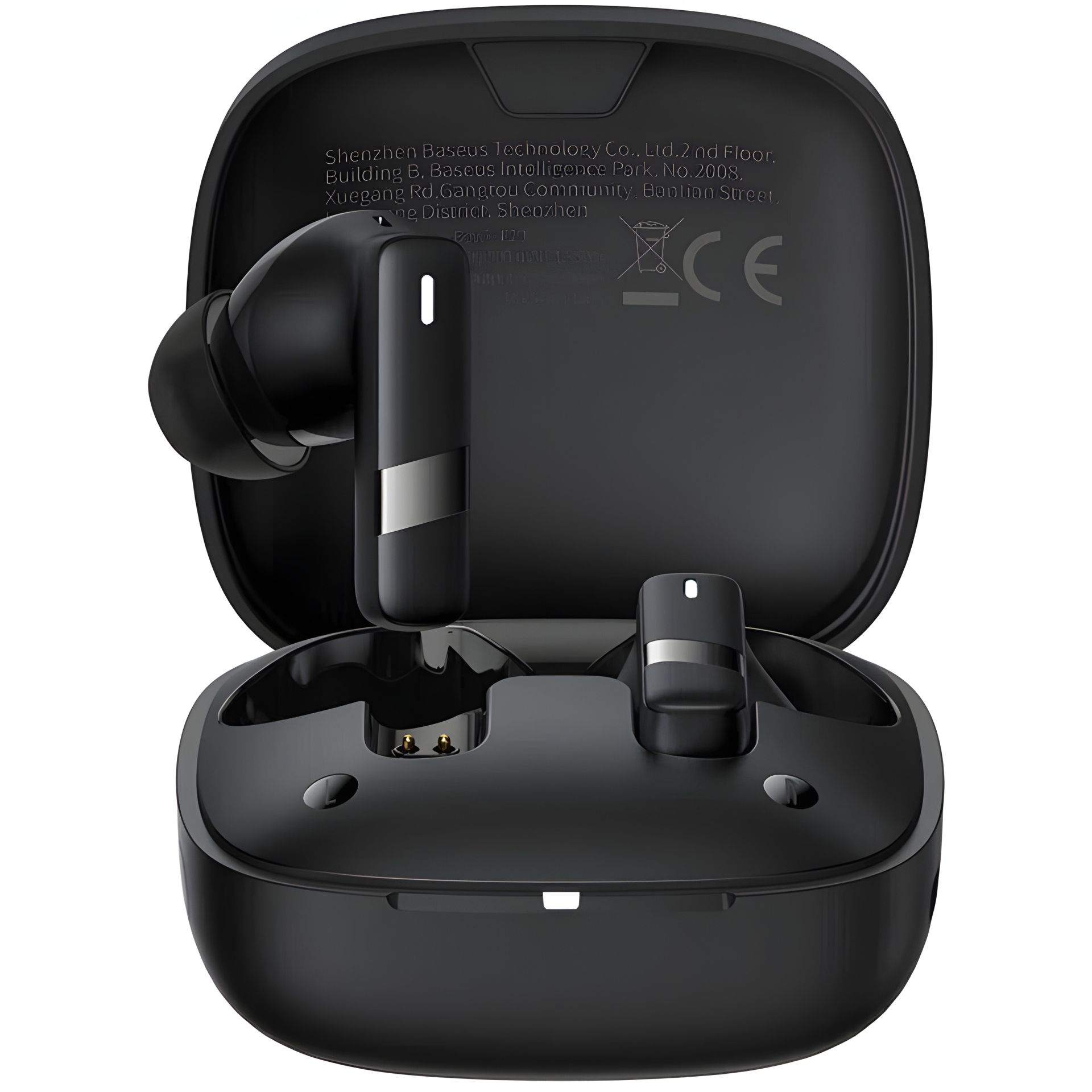 Безпровідні навушники Baseus Bowie E20 IPX5, BT5.3, ENC, 35mAh, 500mAh, 8h, чорні A00069700113-00 Безпровідні навушники Baseus Bowie E20 IPX5, BT5.3, ENC, 35mAh, 500mAh, 8h, чорні A00069700113-00