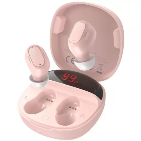 Наушники Bluetooth BASEUS Encok True Wireless Earphones WM01 Plus (NGWM01P-04) pink Наушники Bluetooth BASEUS Encok True Wireless Earphones WM01 Plus (NGWM01P-04) pink