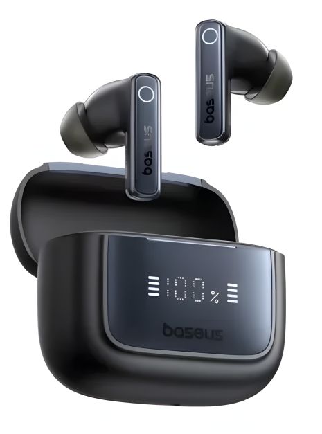 Бездротові навушники Baseus Bowie 35 True Wireless Earphones, IPX4, ANC, BT5.3, 45mAh, 800mAh, 8h, Black A00073800123-00
