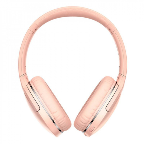 Бездротові навушники Baseus Encok Wireless headphone D02 Pro, BT5.3, AUX, 450mAh, 50h, Pink NGTD010304 Бездротові навушники Baseus Encok Wireless headphone D02 Pro, BT5.3, AUX, 450mAh, 50h, Pink NGTD010304