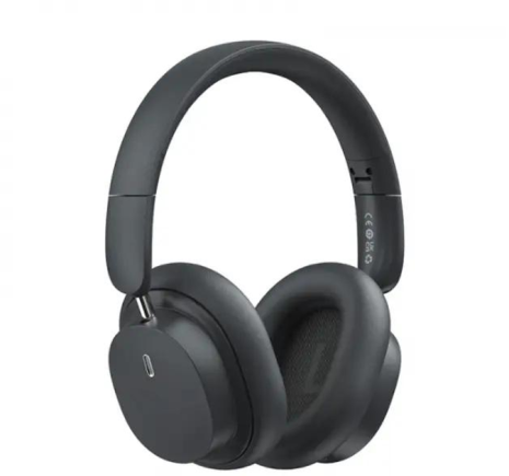 Бездротові навушники Baseus Bowie D05 Wireless Headphones, BT5.3, AUX, 600mAh, 70h, Black A00024601113-00 Бездротові навушники Baseus Bowie D05 Wireless Headphones, BT5.3, AUX, 600mAh, 70h, Black A00024601113-00