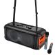 Караоке-Блютуз Колонка HOCO HA9 Kayman с Двумя Микрофонами |BT5.4, 40W, TWS/USB/TF, 8h| Чёрный