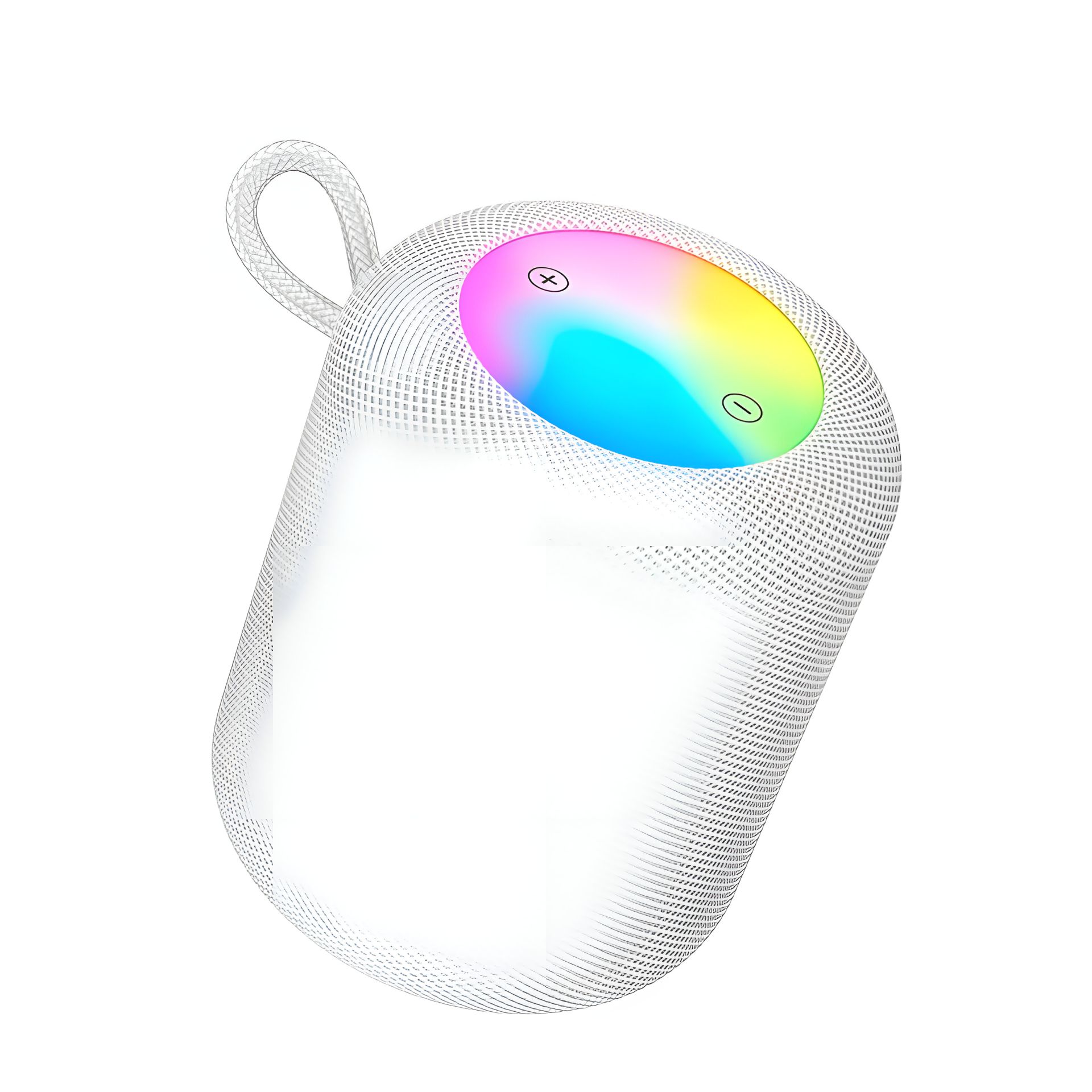 Портативна колонка HOCO HC30 Oceano BT speaker, BT5.4, TF, USB, FM, TWS, 5W, 1800mAh, 3h, сірого кольору Портативна колонка HOCO HC30 Oceano BT speaker, BT5.4, TF, USB, FM, TWS, 5W, 1800mAh, 3h, сірого кольору