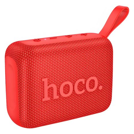 HOCO HC28 Melody Sports Bluetooth Speaker, BT5.4, USB, TF, FM, TWS, 8W, 1200mAh, 3h, red HOCO HC28 Melody Sports Bluetooth Speaker, BT5.4, USB, TF, FM, TWS, 8W, 1200mAh, 3h, red