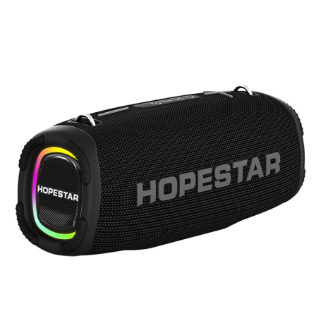Портативна колонка Bluetooth HOPESTAR A6 MAX, IPX6, TWS, TF, USB, AUX, BT5.1, 80W, 12000 mAh, 10h, Black