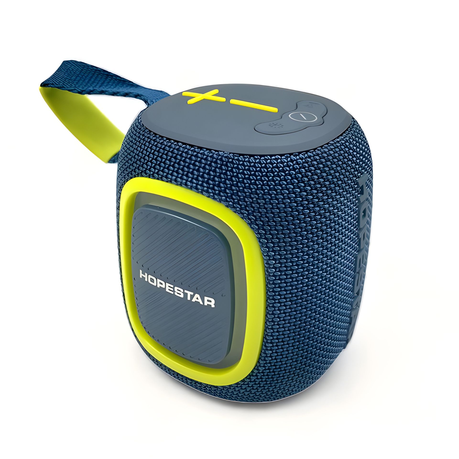 Синя портативна колонка HOPESTAR P66 LED, IPX7, BT5.3, AUX, USB, TF, TWS, 2x5W, 1500mAh, 6h Синя портативна колонка HOPESTAR P66 LED, IPX7, BT5.3, AUX, USB, TF, TWS, 2x5W, 1500mAh, 6h