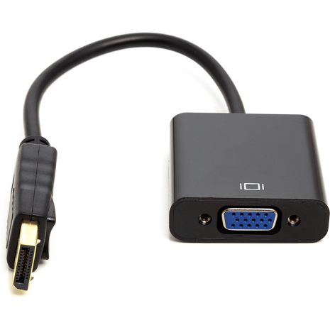 Перехідник PowerPlant DisplayPort (M) – VGA (F), 0,15 м