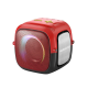 Портативна колонка HOPESTAR PPARTYONE MINI, RGB, IPX5, 5W, TF, TWS, USB, AUX, BT5.0, Black-red