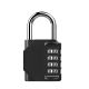 Mini Combo Lock CL001MK, 4 Digits, Metal, Black