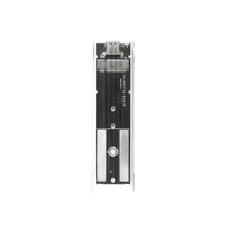 Зовнішній кейс для SSD M.2, NGFF SATA Type C USB 3.1, 2230, 2242, 2260, 2280, прозорий