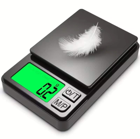 Ваги високоточні ювелірні (0.1g) до 1000g, 2хААА, black
