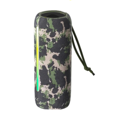 Портативна колонка HOPESTAR P39 LED, AUX, USB, TF, BT5.1, 2x10W, 3000mAh, 4-6h, Army
