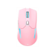 Wireless Миша Ігрова Fantech WGC2 Venom II Vibe, RGB, 800-4000DPI, 2.4GHz, 300mAh, 720h, Рожевий