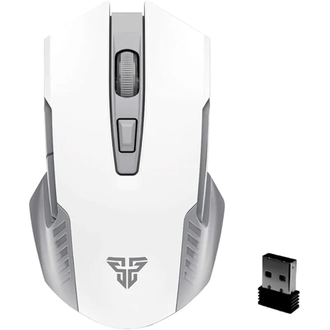 Бездротова ігрова миша Fantech WG10 Raigor II, 800-2000DPI, 2.4GHz, 1xAA, Білий