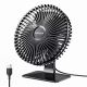 Вентилятор GAIATOP TF61, 13.5cm, 3 швидкості, USB 5V 1m, Black