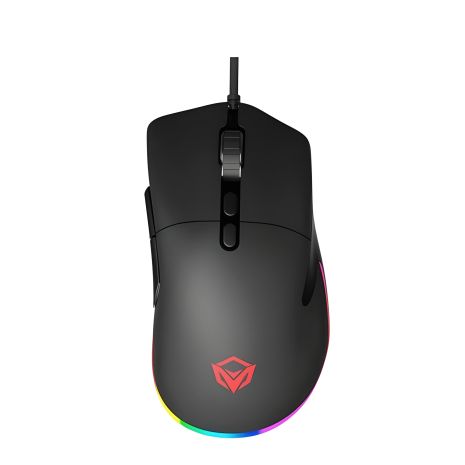 MEETION RGB Backlit GM20_2023 Ігрова миша, 12000dpi, USB, 1.8 м, чорна