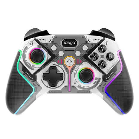 Геймпад Ipega PG-9666SH PS/PC/Android/IOS с RGB подсветкой темно-серый