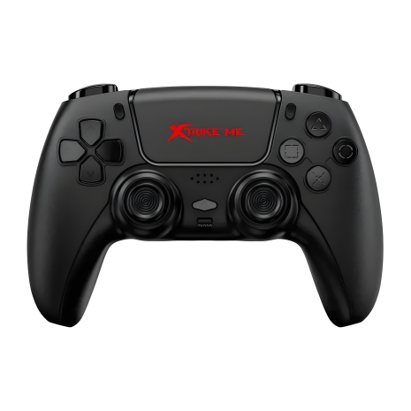 XTRIKE ME GP-51 Ігровий контролер Bluetooth Gamepad, Android, PS, Switch, PC, BT4.2, 600mAh, 10 годин, чорний