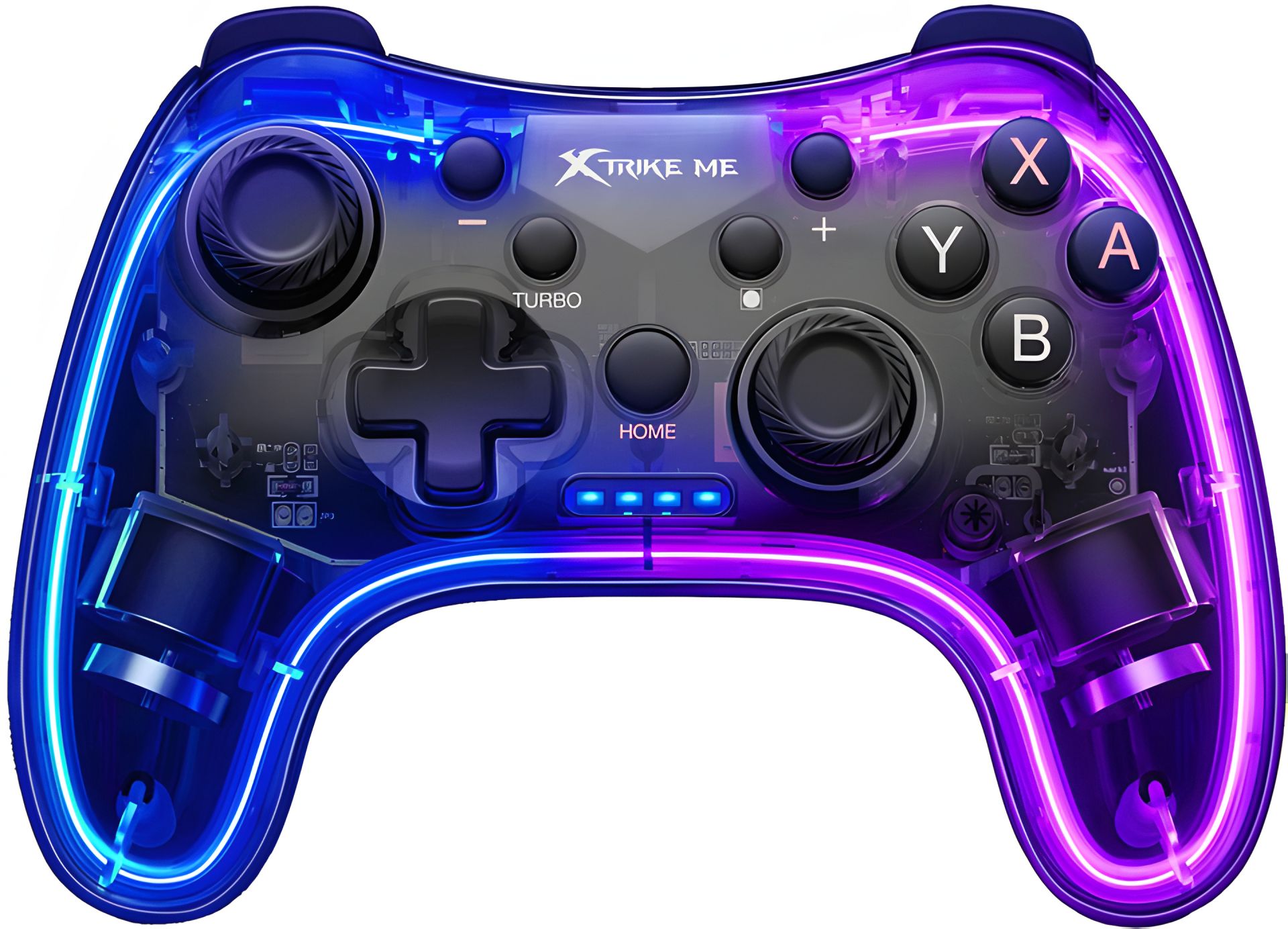 Контролер для ігор XTRIKE ME GP-52 Bluetooth Gamepad, Android, IOS, PS, Switch, PC, BT4.0, 800mAh, 8-12h, black Контролер для ігор XTRIKE ME GP-52 Bluetooth Gamepad, Android, IOS, PS, Switch, PC, BT4.0, 800mAh, 8-12h, black