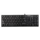 Дротова клавіатура Meetion USB+HUB Keyboard K815, Ukr, RU, EN, USB, 1.5m, black
