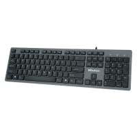 Клавиатура Meetion USB Standard Chocolate Ultrathin Keyboard K841 |Ukr/RU/EN раскладки| black