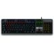 Meetion MK007 LED Mechanical Gaming Keyboard, Дротова клавіатура, Ukr, RU, EN розкладки, USB, 1.8m, чорна