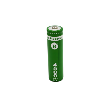 1200 mAh Аккумулятор 18650 3.7V / 4500 mWh / с носиком (реальная емкость)