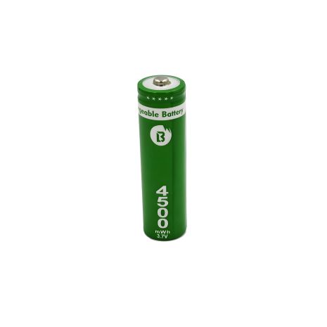 1200 mAh Аккумулятор 18650 3.7V / 4500 mWh / с носиком (реальная емкость)