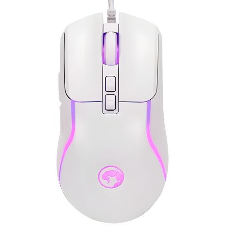 Ігрова миша MARVO CAPO 20, дротова, модель M292, 1200-8000DPI, USB, 1.5м, біла