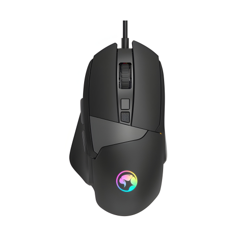 Программируемая игровая мышь MARVO M411 |12000dpi| чёрная