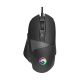 MARVO M411 Programmable Gaming Mouse, Дротова ігрова миша, 12000DPI, 1.5m, чорна