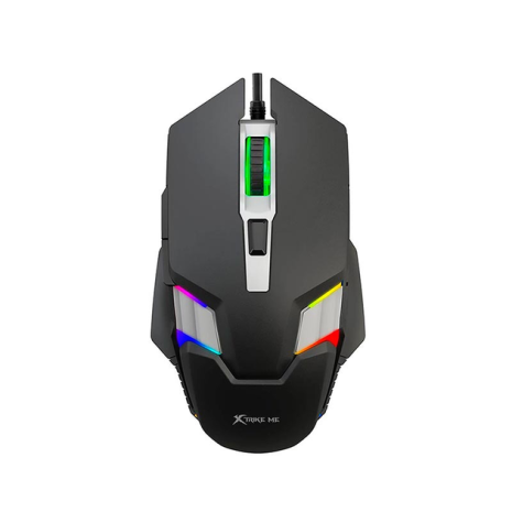 Мышь игровая XTRIKE ME GM-110 gaming mouse RGB |1200-3600 4 step DPI, USB| black Мышь игровая XTRIKE ME GM-110 gaming mouse RGB |1200-3600 4 step DPI, USB| black