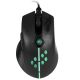 MARVO дротова комп'ютерна миша MISTIC 40, Programmable Wired Mouse M413, 1200-7200DPI, USB, 1.5m, прозора