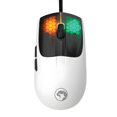 Программируемая игровая мышь MARVO M727 |1200-12400 DPI| белая