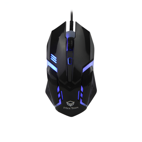 Игровая мышь MEETION MT-M371 с подсветкой RGB, черная