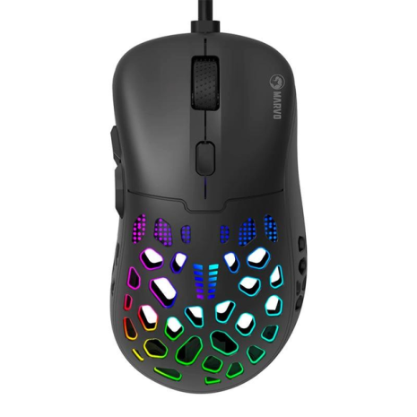 Дротова ігрова миша MARVO Wired Programmable Gaming Mouse G946, 400-3200/10000dpi, USB, 1.8m, black Дротова ігрова миша MARVO Wired Programmable Gaming Mouse G946, 400-3200/10000dpi, USB, 1.8m, black