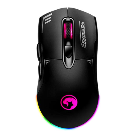 Ігрова миша MARVO Wireless, Wired Mouse M803W BK, 2.4G, Type-C, 800-4800dpi, black Ігрова миша MARVO Wireless, Wired Mouse M803W BK, 2.4G, Type-C, 800-4800dpi, black