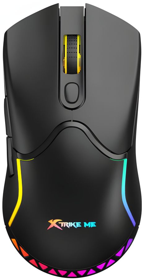 Игровая мышь XTRIKE ME GW-610 |RGB gaming mouse, 2.4G/Type-C, 800-8000 DPI, 6 steps| black Игровая мышь XTRIKE ME GW-610 |RGB gaming mouse, 2.4G/Type-C, 800-8000 DPI, 6 steps| black