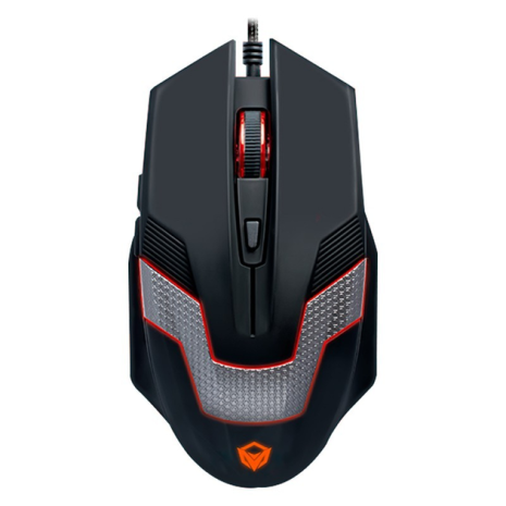 Дротова ігрова миша MEETION Backlit Gaming Mouse RGB MT-M940, 800-2400DPI, USB, 1.5m, black