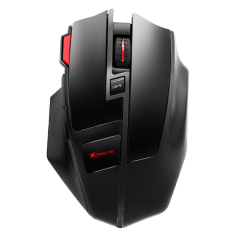 Бездротова миша XTRIKE ME Gaming Backlight Wireless GW-600, 800-1200-1600 dpi, 2.4G, black Бездротова миша XTRIKE ME Gaming Backlight Wireless GW-600, 800-1200-1600 dpi, 2.4G, black