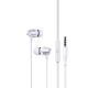 Hаушники USAMS EP-42 US-SJ475 3.5mm In-ear Earphone 1.2m white