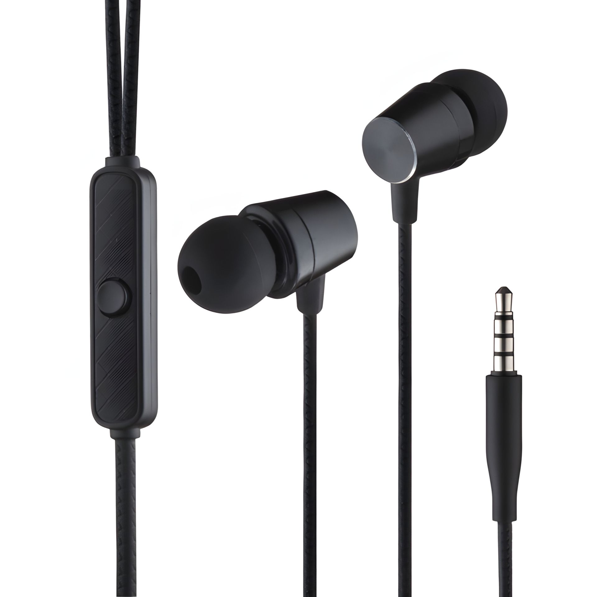 USAMS EP-42 US-SJ475 In-ear Earphones 3.5mm Black USAMS EP-42 US-SJ475 In-ear Earphones 3.5mm Black