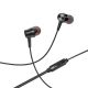 Borofone BM52 Revering Wired Earphones, 3.5mm, 1.2m, чорний