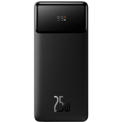 Повербанк Baseus Bipow Digital Display Fast Charge PPBD25K (PPBD020301) 20000 mah, 25W, 2USB, Type-C, PD, QC, Black