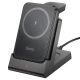 HOCO J149 Victory Magnetic Power Bank: 3-in-1, 5000mAh, 1Type-C, PD, QC, 20W, 3A, Black