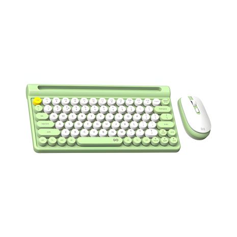 Клавіатура та миша Fantech Go WK897 бездротові, 2.4G, BT, 800-1600DPI, зелені Клавіатура та миша Fantech Go WK897 бездротові, 2.4G, BT, 800-1600DPI, зелені