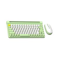 Клавіатура та Миша Fantech Go WK897 Wireless, 2.4G, BT, 800-1600DPI, Зелений