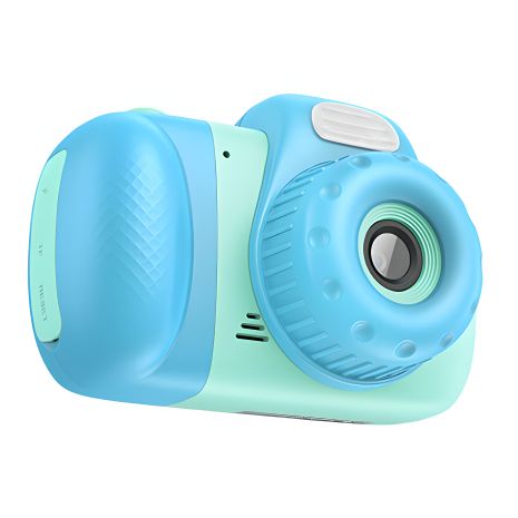 Hoco DV201 Kids Digital Camera: 32MP, FullHD, 600mAh, Blue