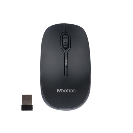 Бездротова миша MeeTion MT-R547, 2.4G, 800-1600DPI, 1xAA, black